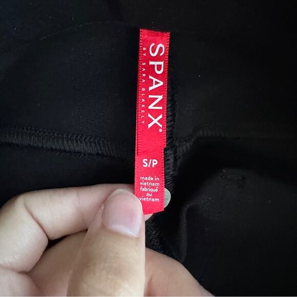 Spanx Perfect Ponte 4-pocket Leggings In Black Small - Picture 4 of 7